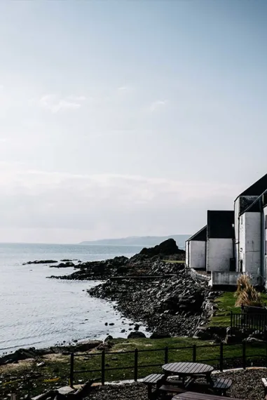 The distillery of Laphroaig in Islay