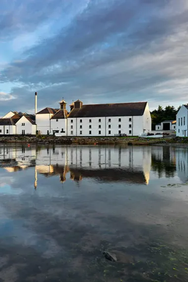 Laphroaig whisky distillery Islay