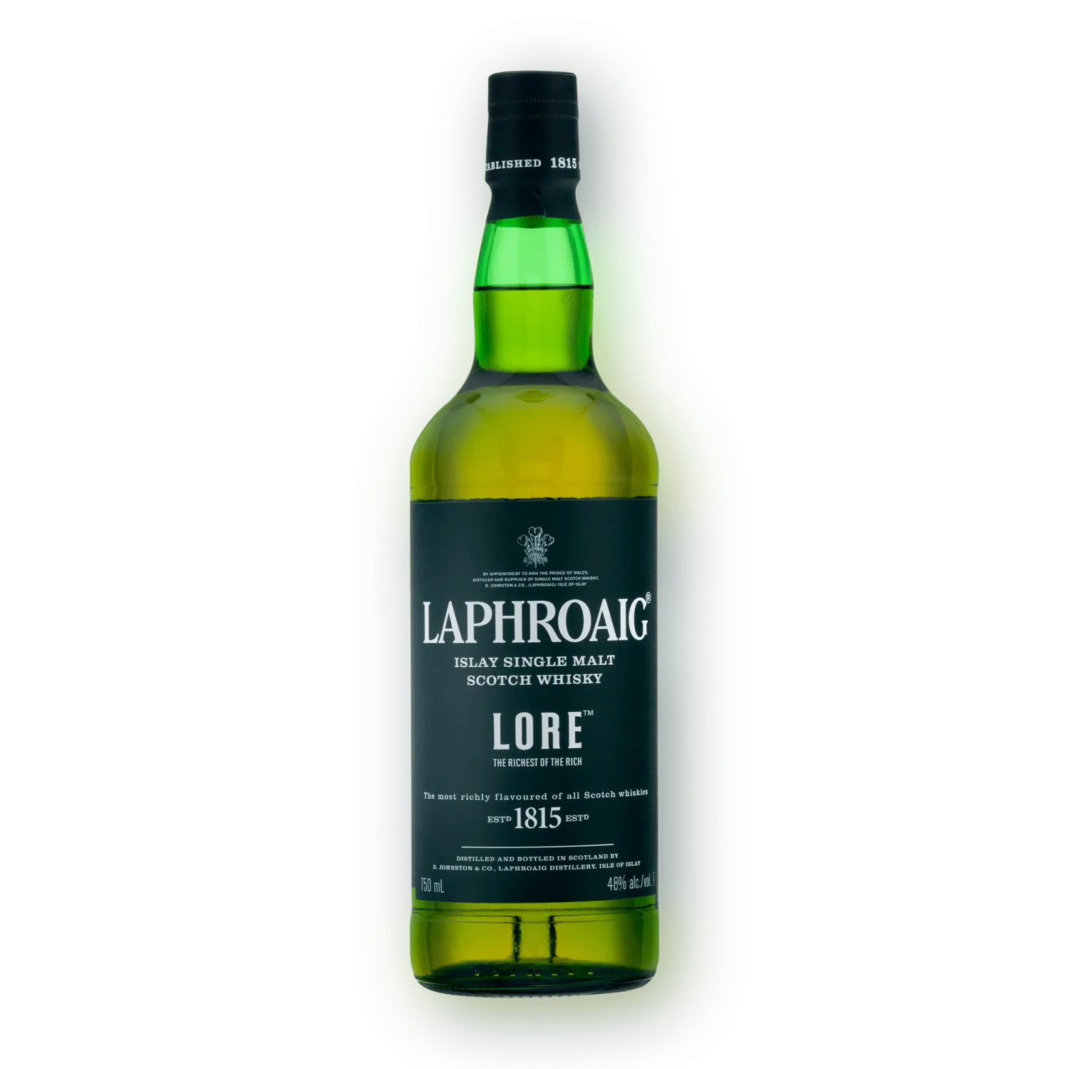Laphroaig Lore on transparent background