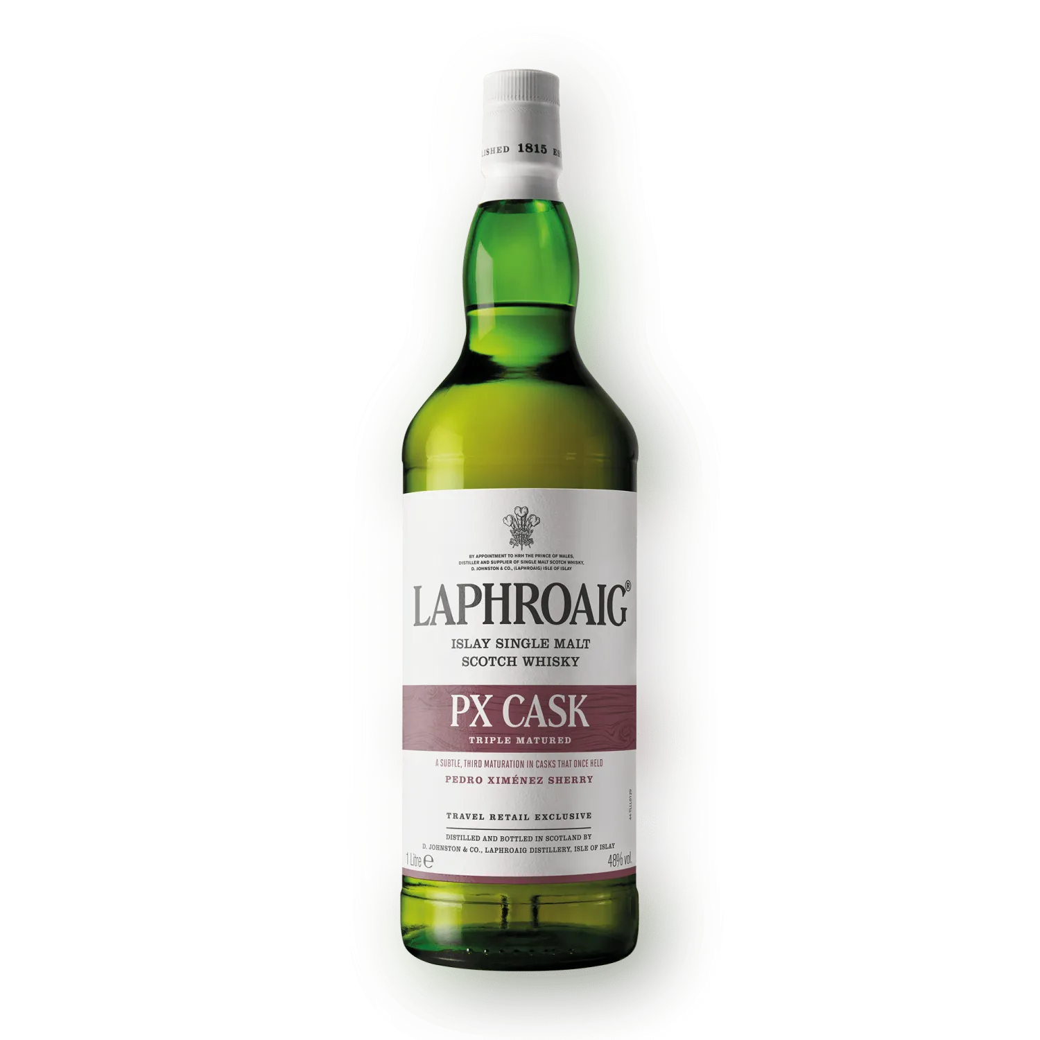 Entire Laphroaig PX Cask bottle