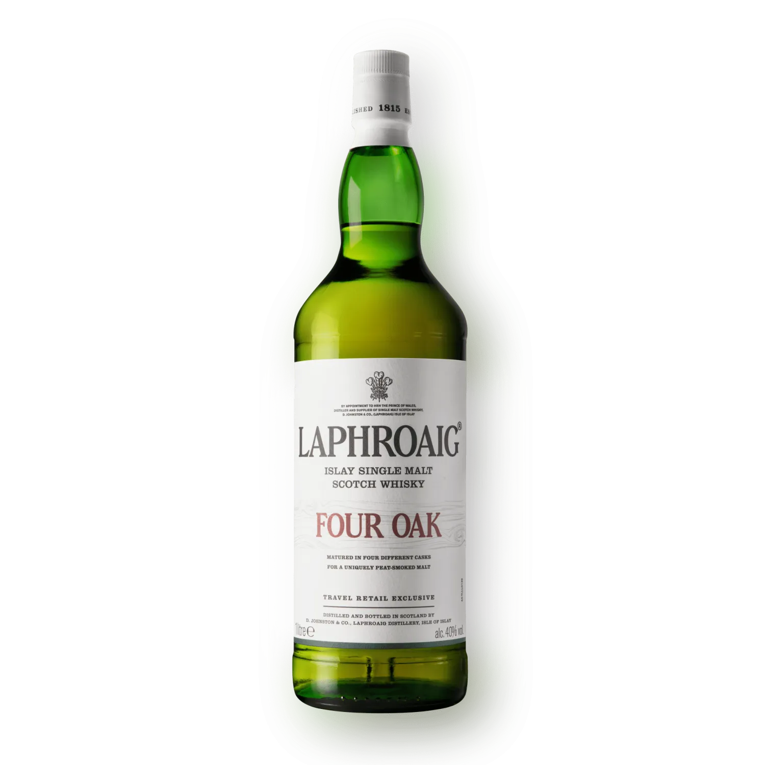Entire Laphroaig Four Oak bottle