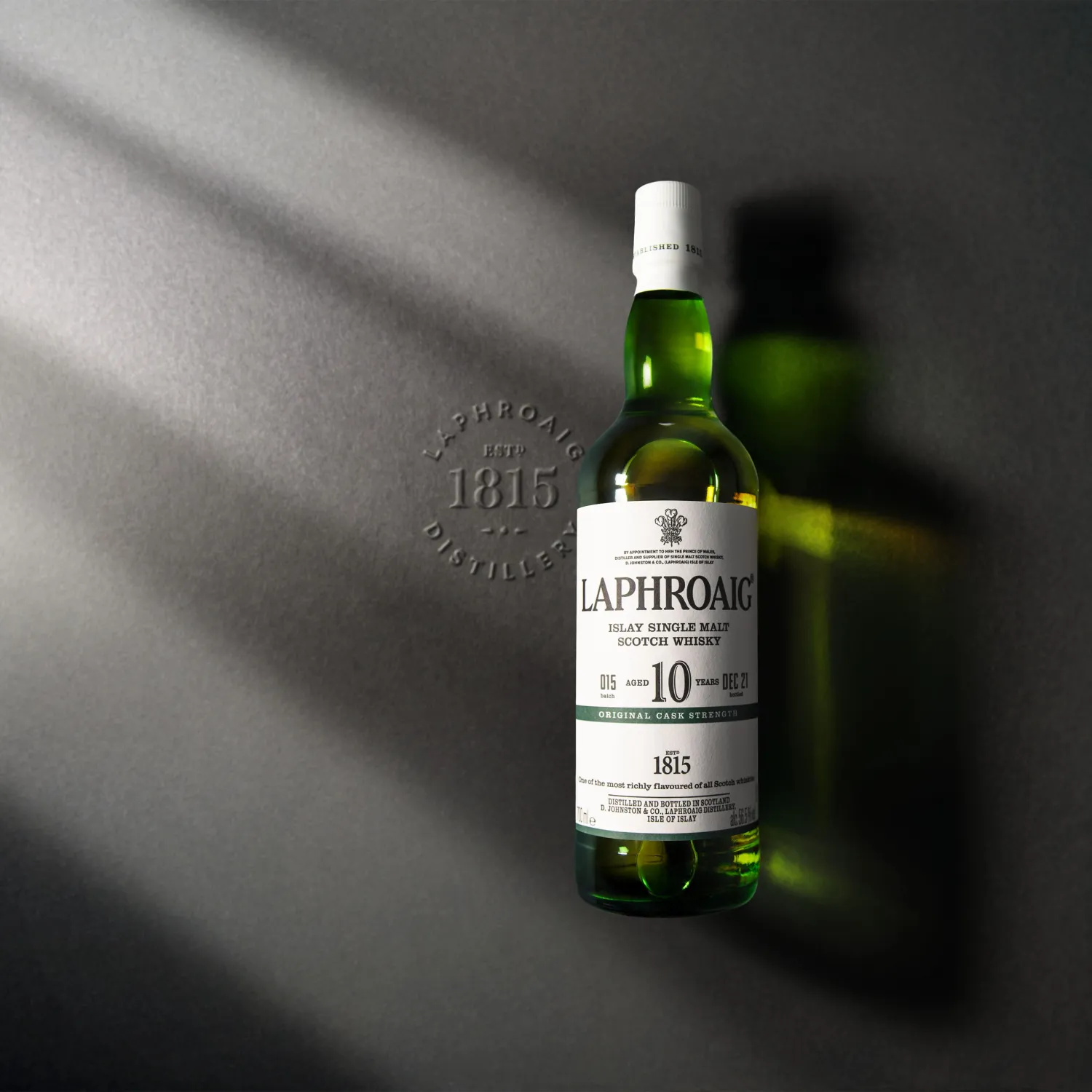 Image of Laphroaig whisky Single Malt Scoth Whisky 10 Years old