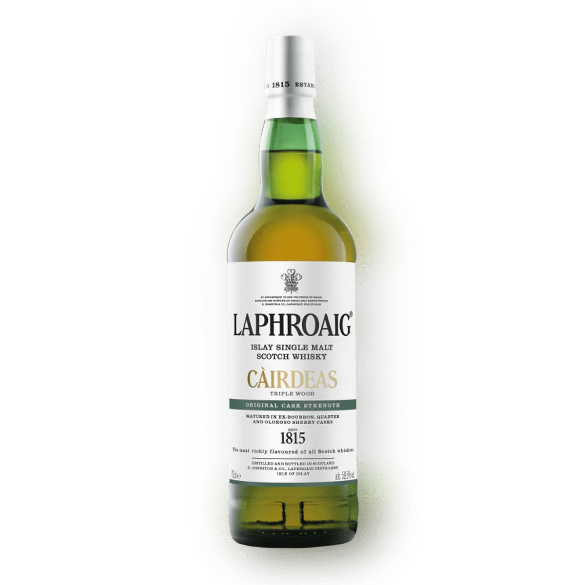 Cairdeas 2019 triple wood bottle front Cairdeas 2019 triple wood bottle front