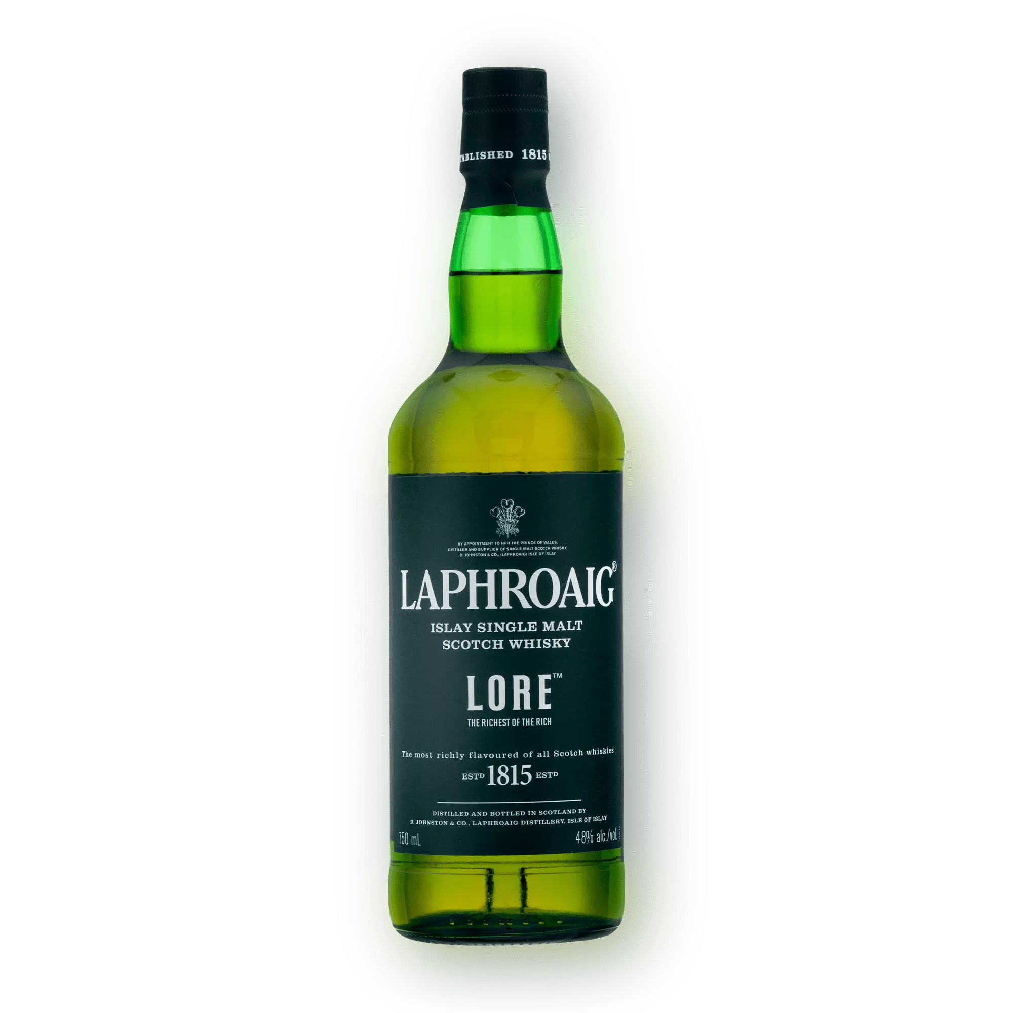 Laphroaig Lore on transparent background