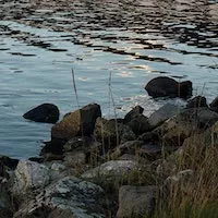 Islay's rocky Kilbride stream