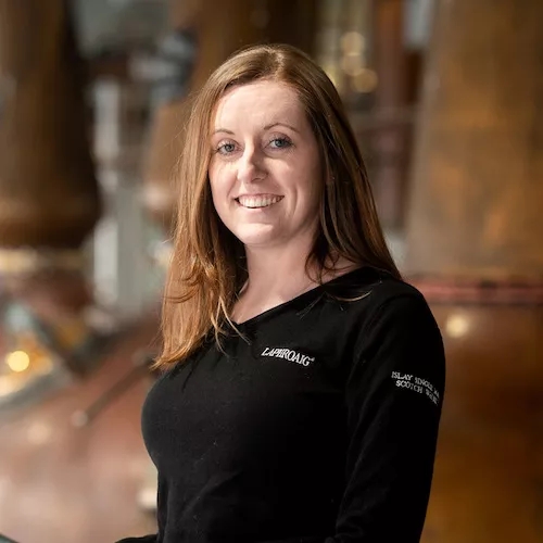 Pamela of the Laphroaig whisky team