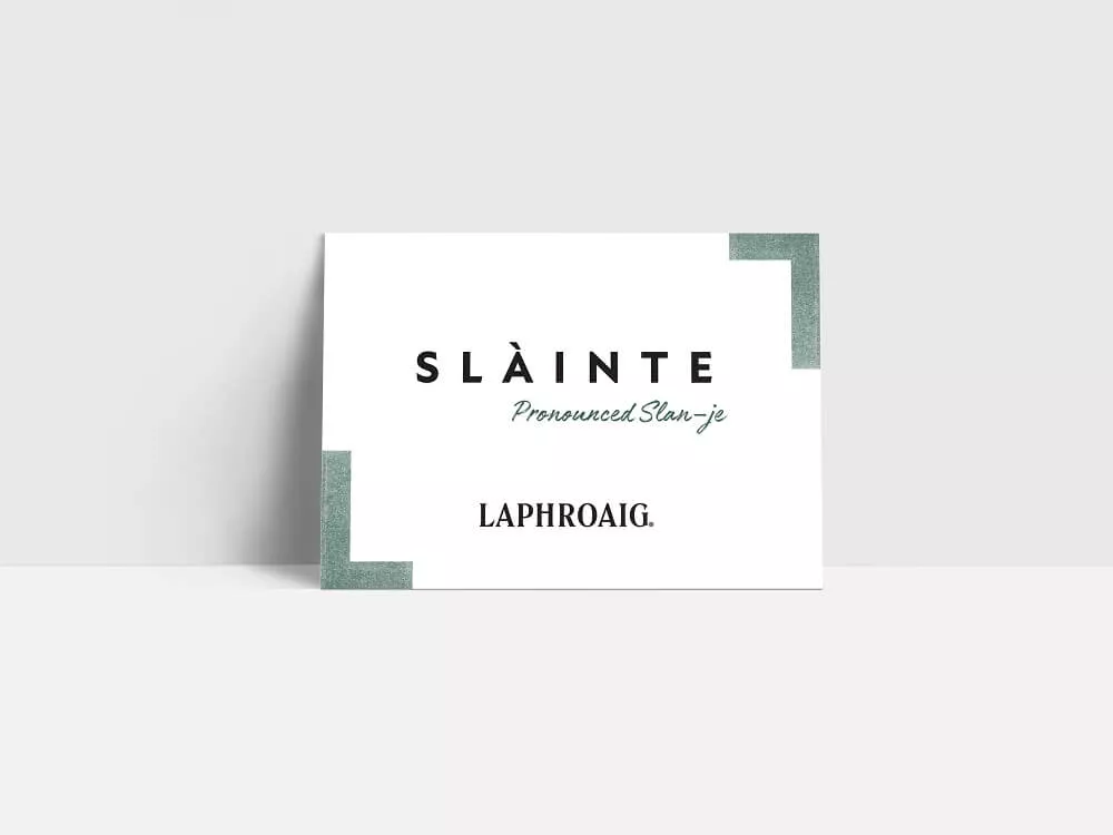 Laphroaig gift card