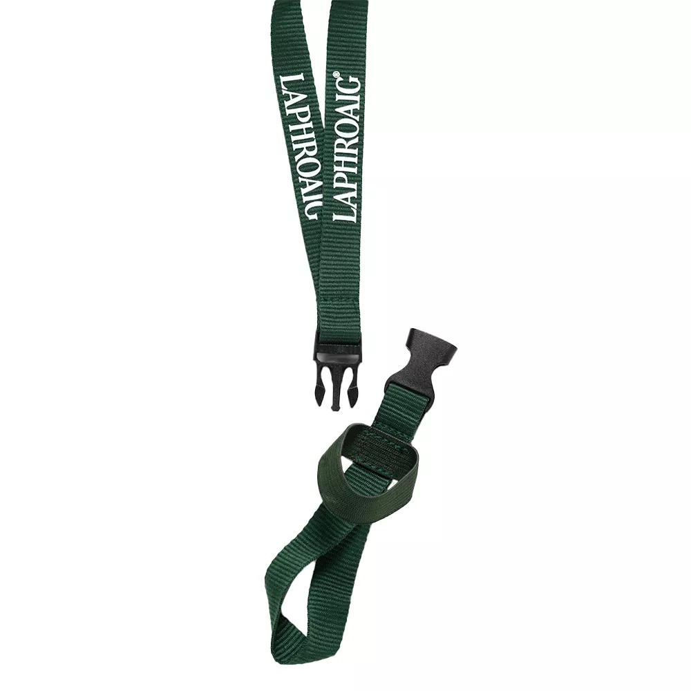 Image of Laphroaig merchndise Lanyard with hook open
