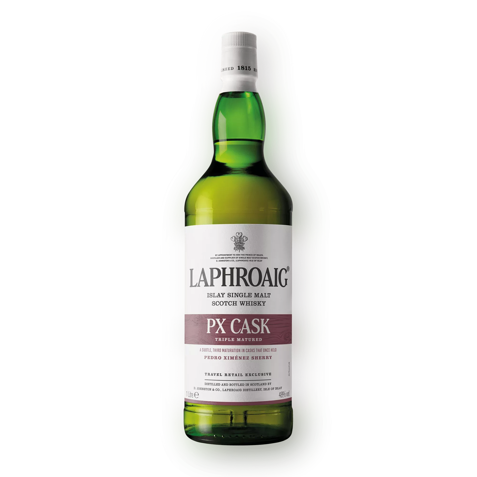 Entire Laphroaig PX Cask bottle
