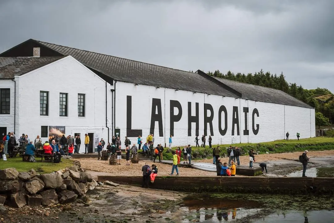 Laphroaig day feis ile wide shot