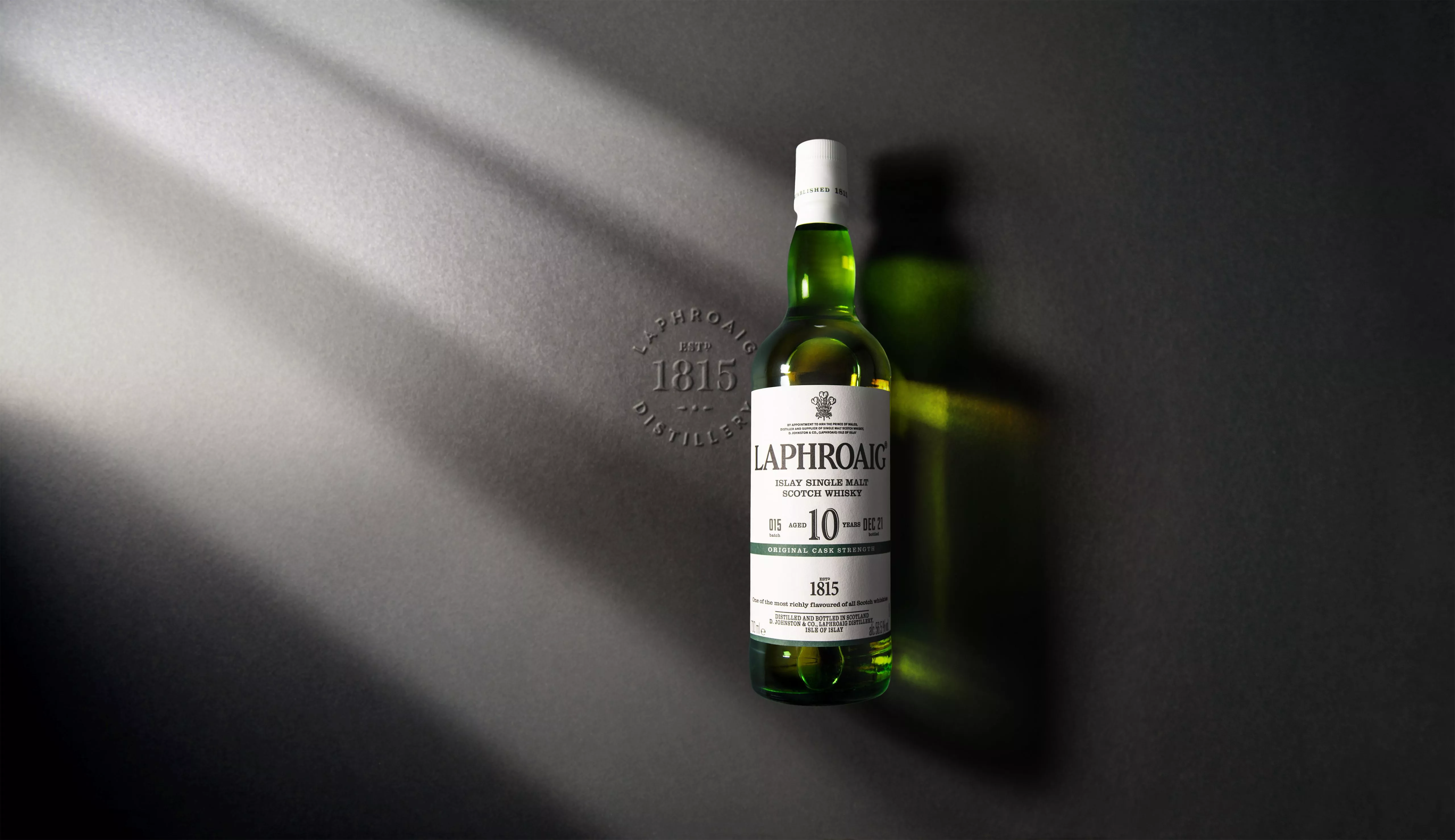 Image of Laphroaig whisky Single Malt Scoth Whisky 10 Years old