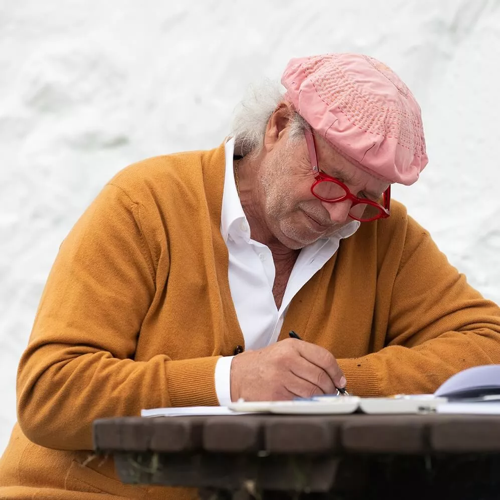 Francis Mallmann at Laphroaig distillery
