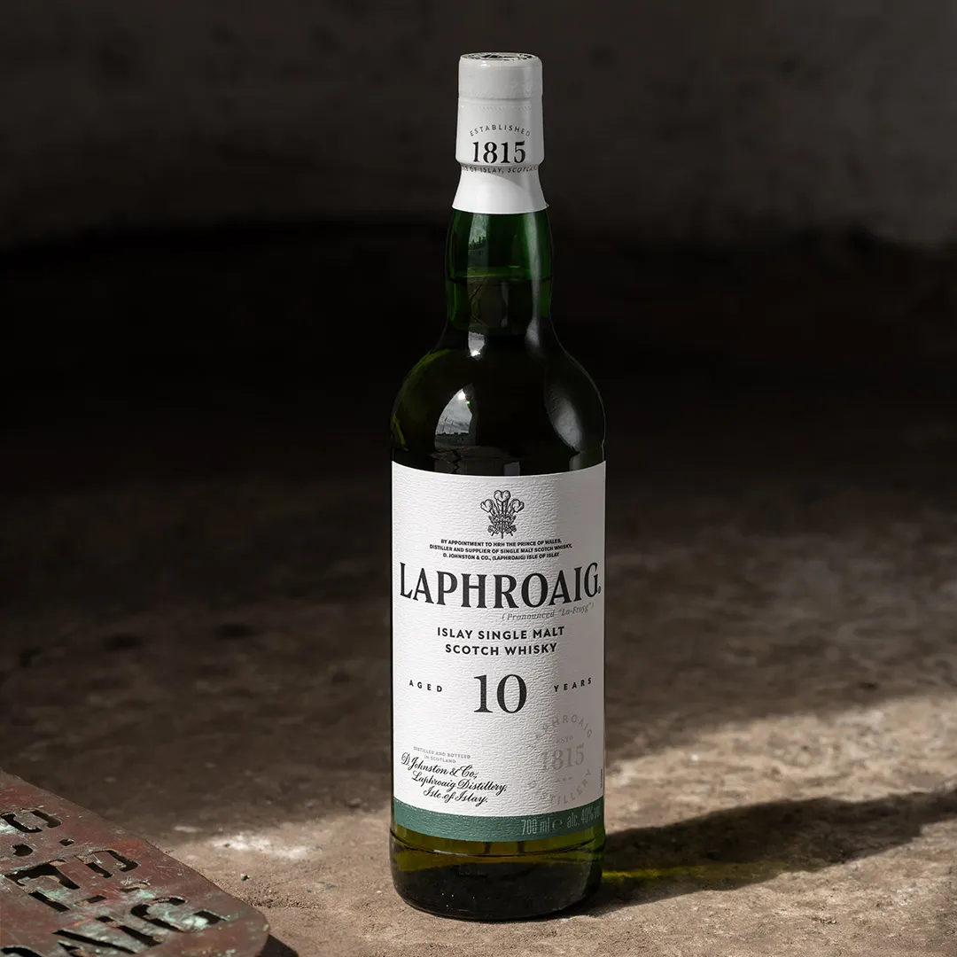 Laphroaig new label