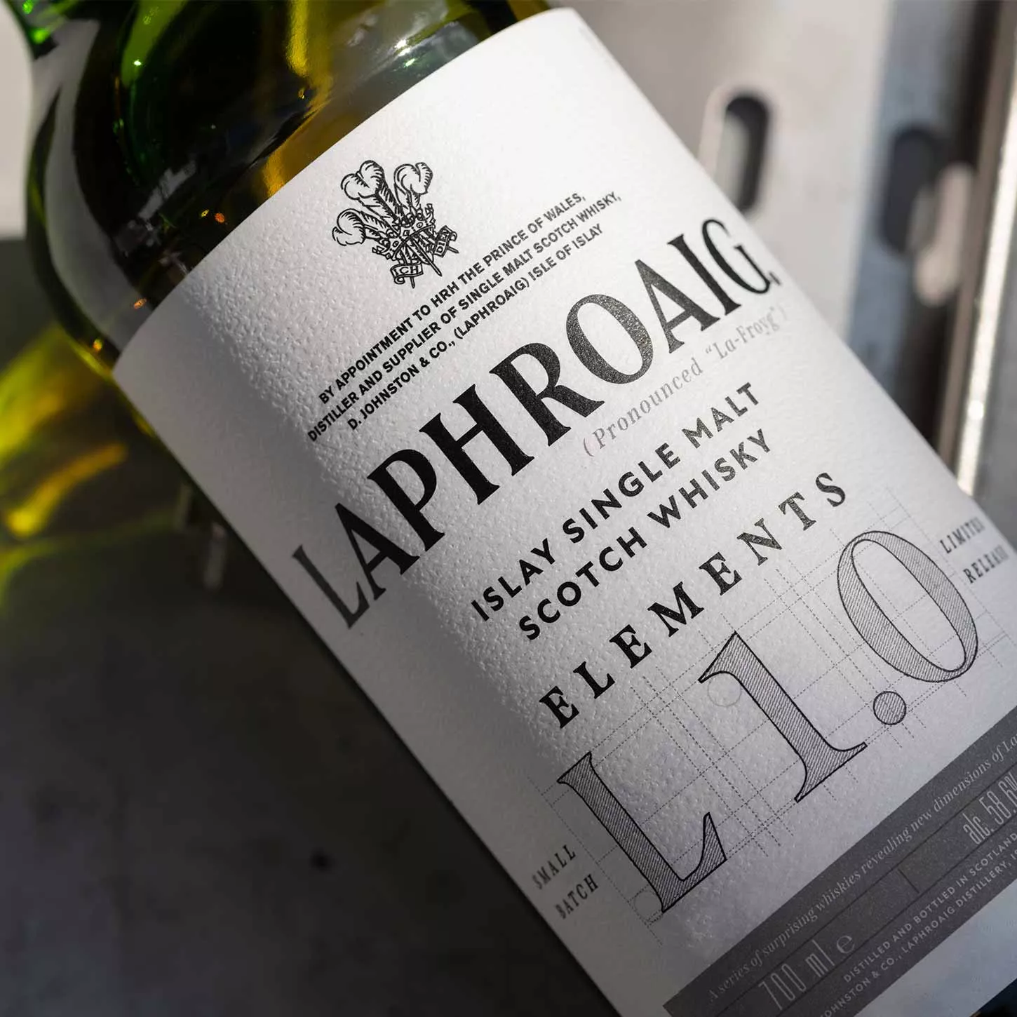 Elements 1.0 bottle close up