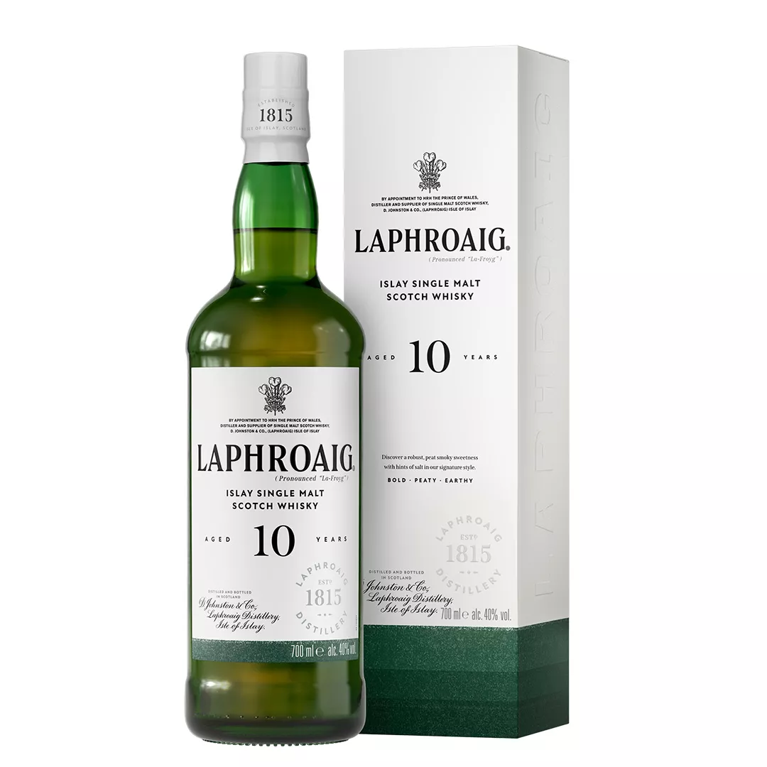 Buy 10 Year Old Single Malt Scotch Whisky | Laphroig