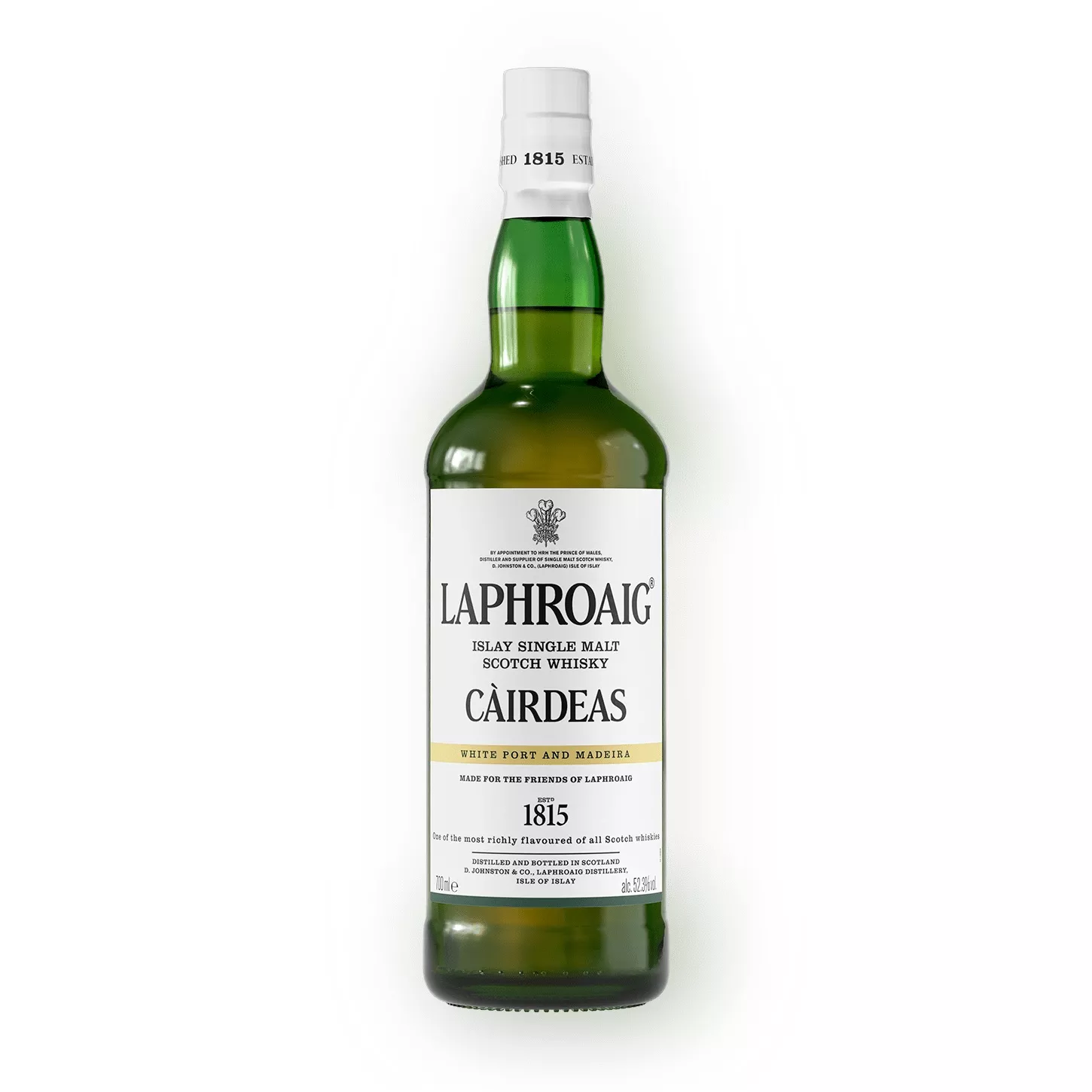 Cairdeas 2023 white port & madeira bottle