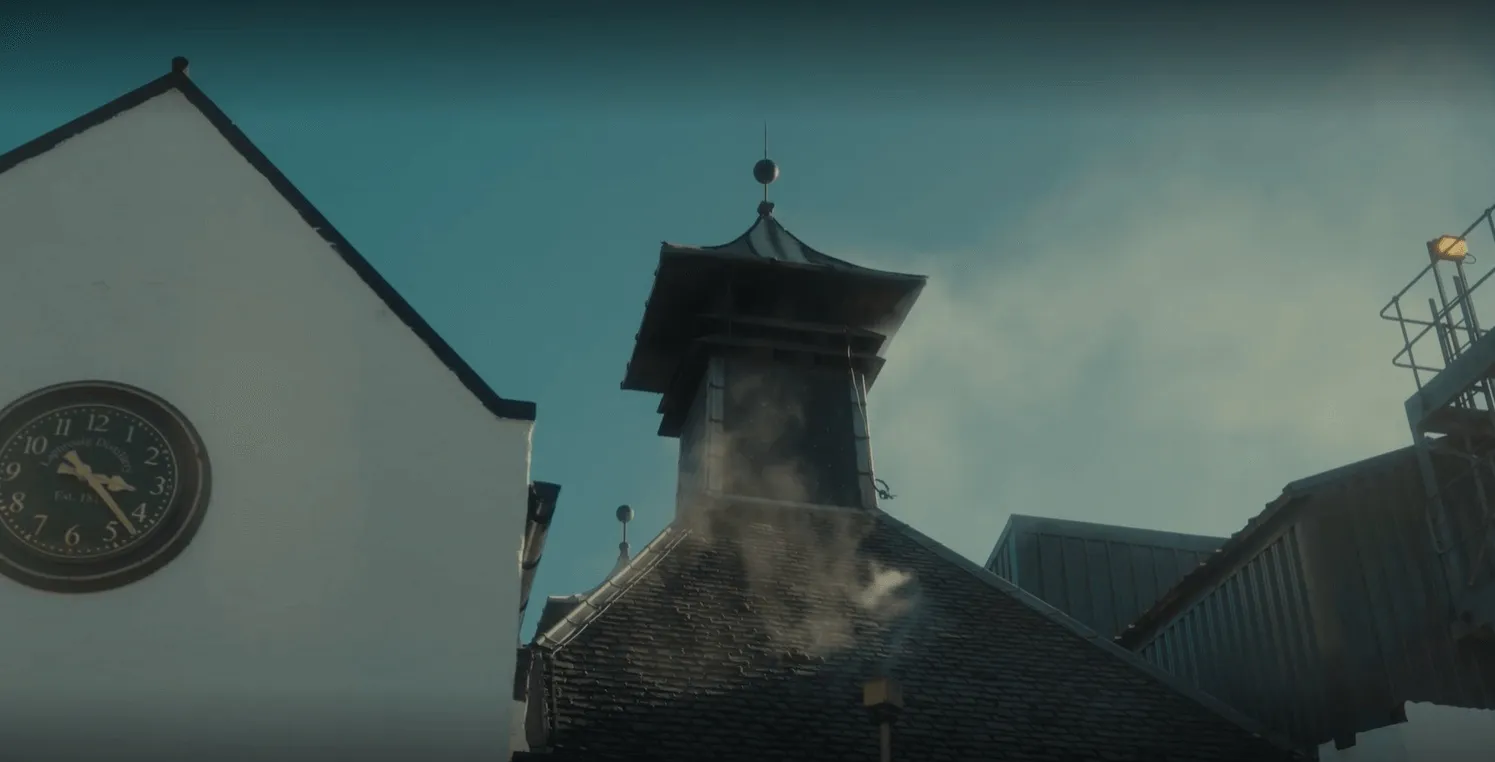 Laphroaig chimney video still