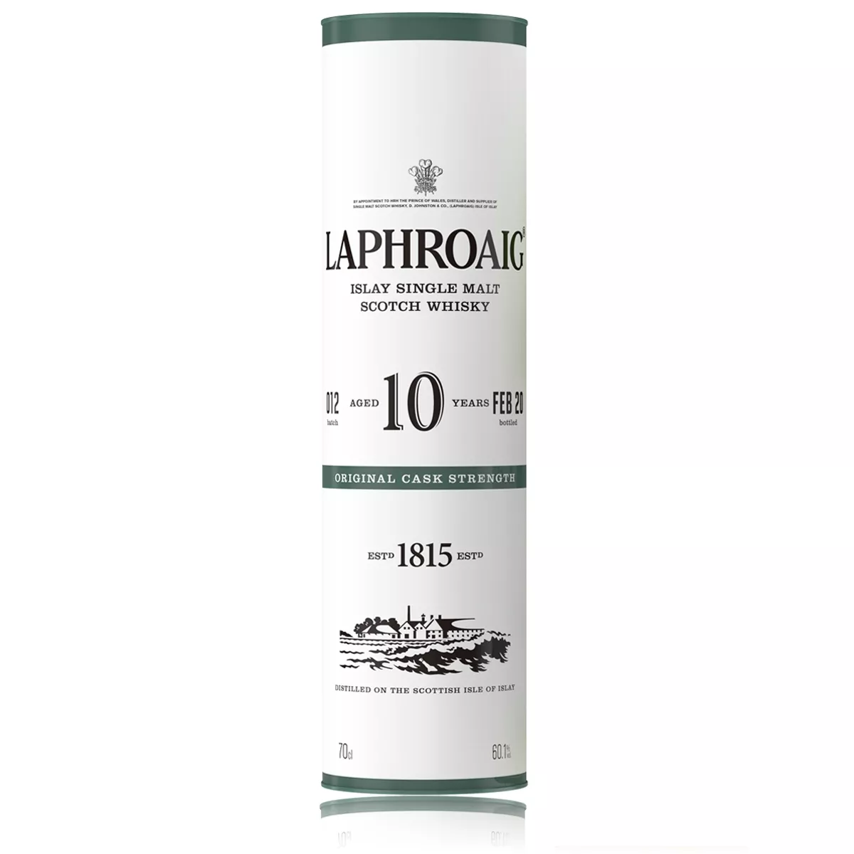 Laphroaig 10yo cask strength batch 12 tube