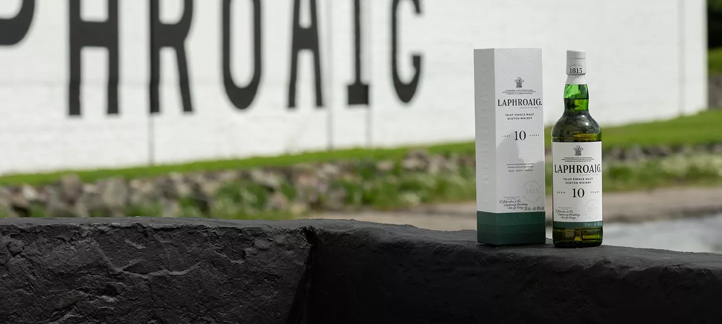 Laphroaig new packaging and label
