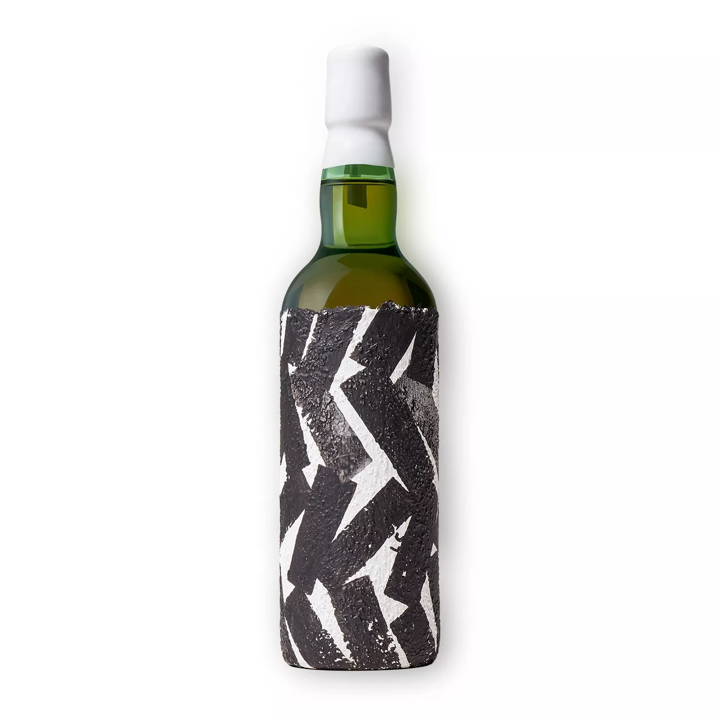 Laphroaig Wall collection Peat bottle back
