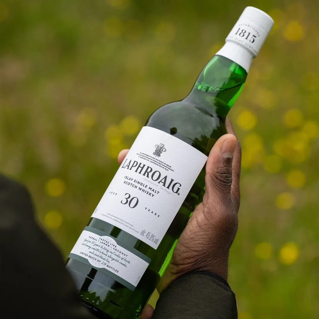 Laphroaig Bottle