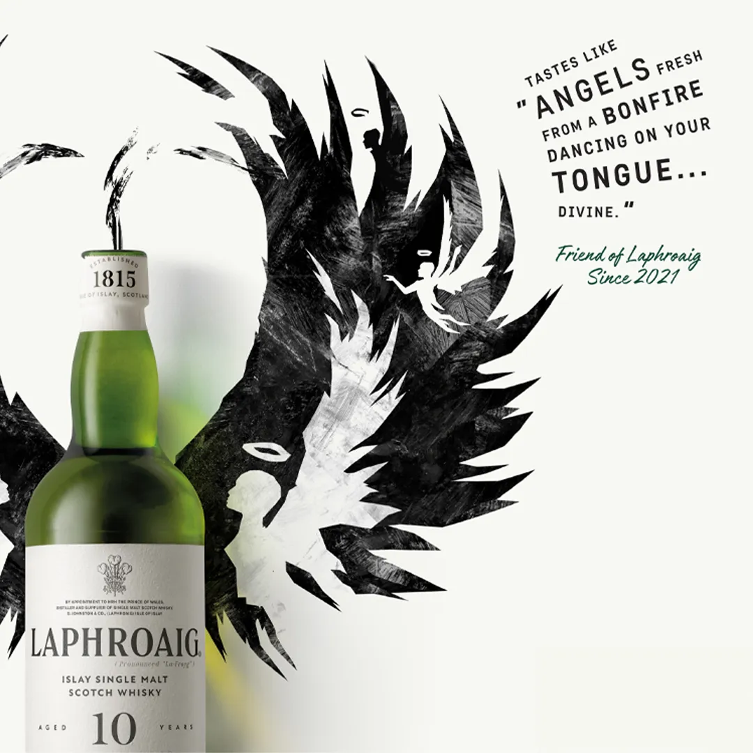 Laphroaig Unphorgettable Angels Bonfire