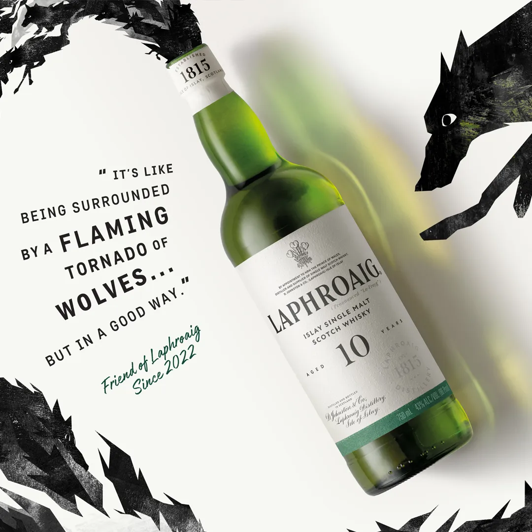 Laphroaig Unphorgettable Wolves
