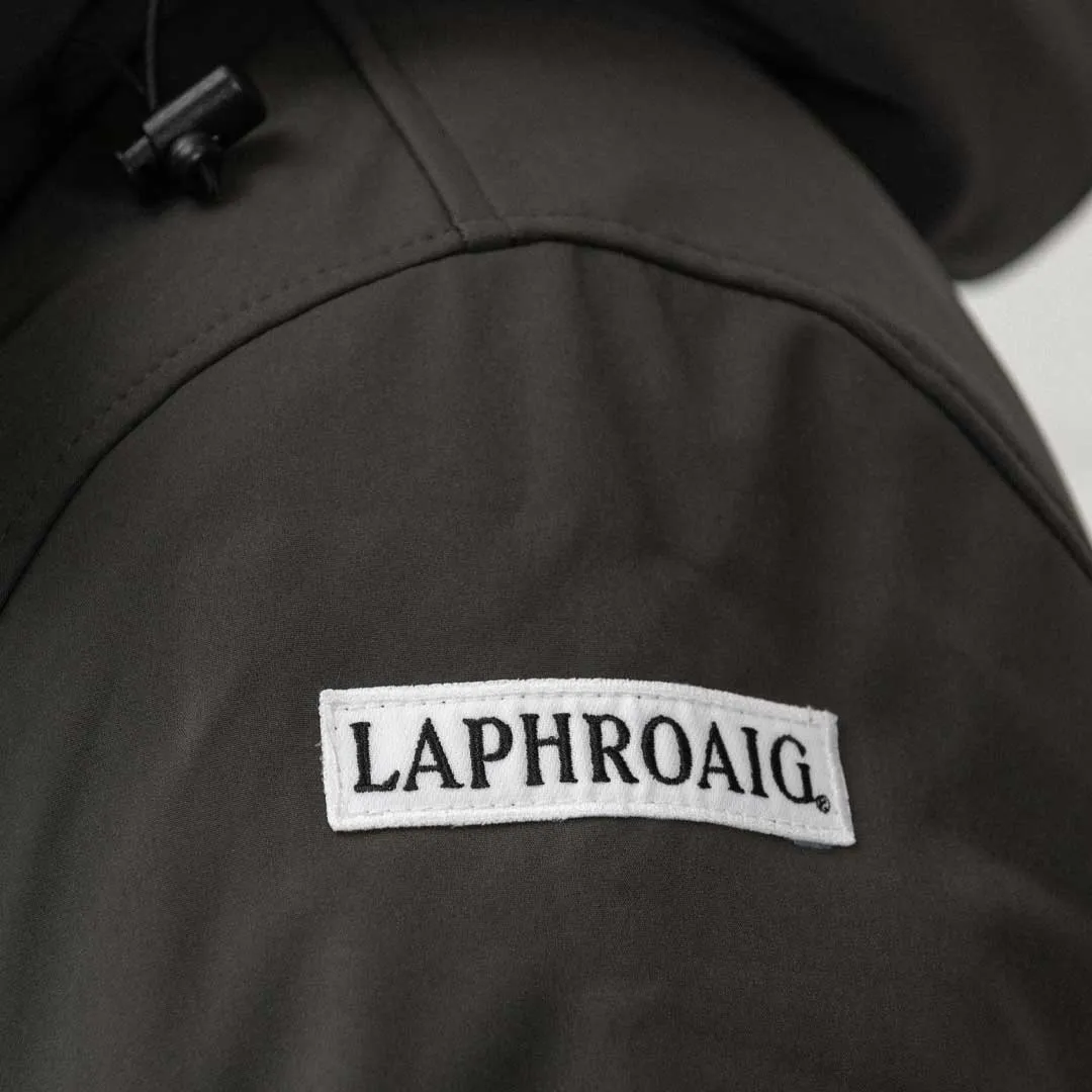 Laphroaig Mens Jacket Shoulder Logo Detail