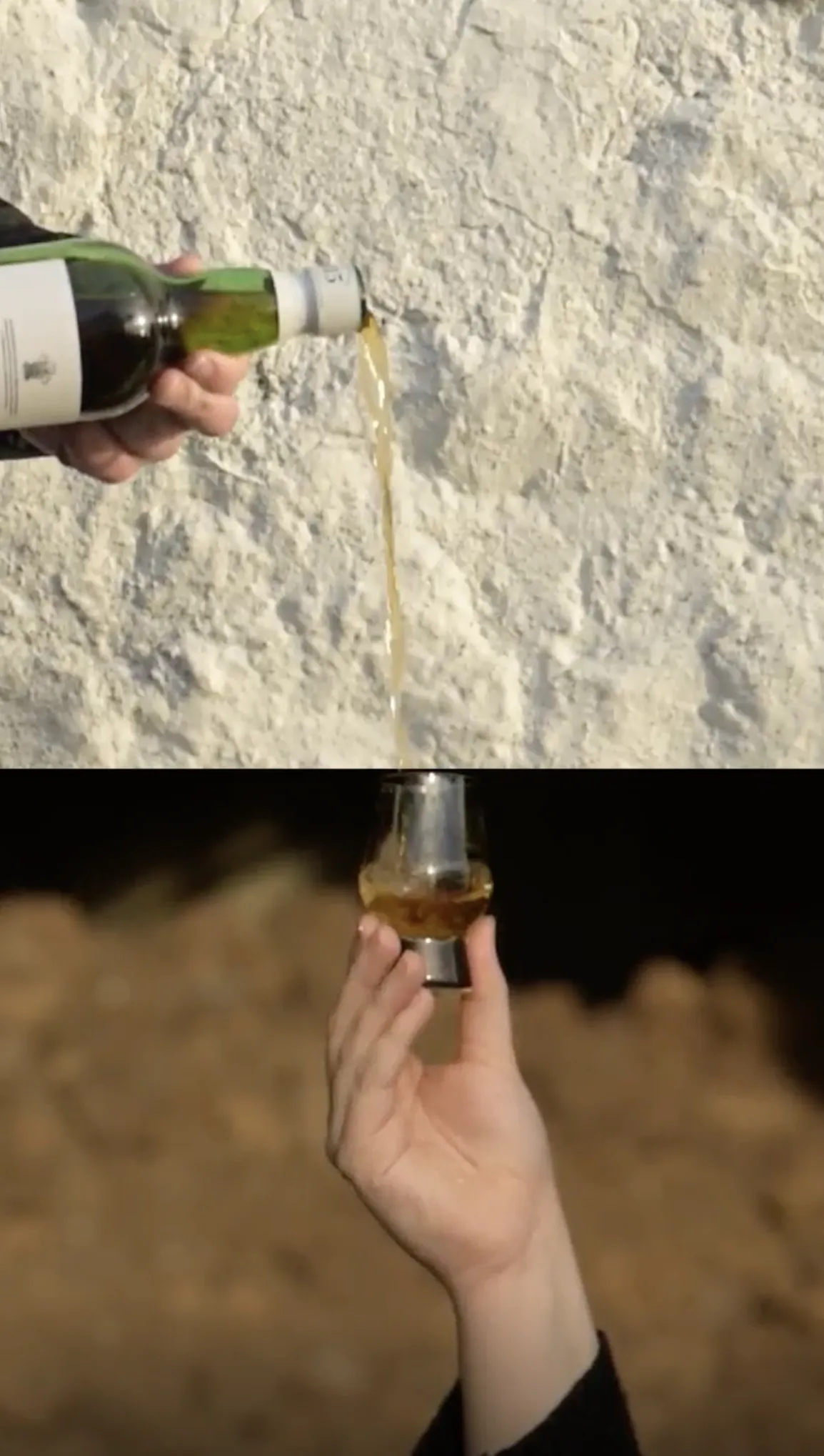 Dram pouring