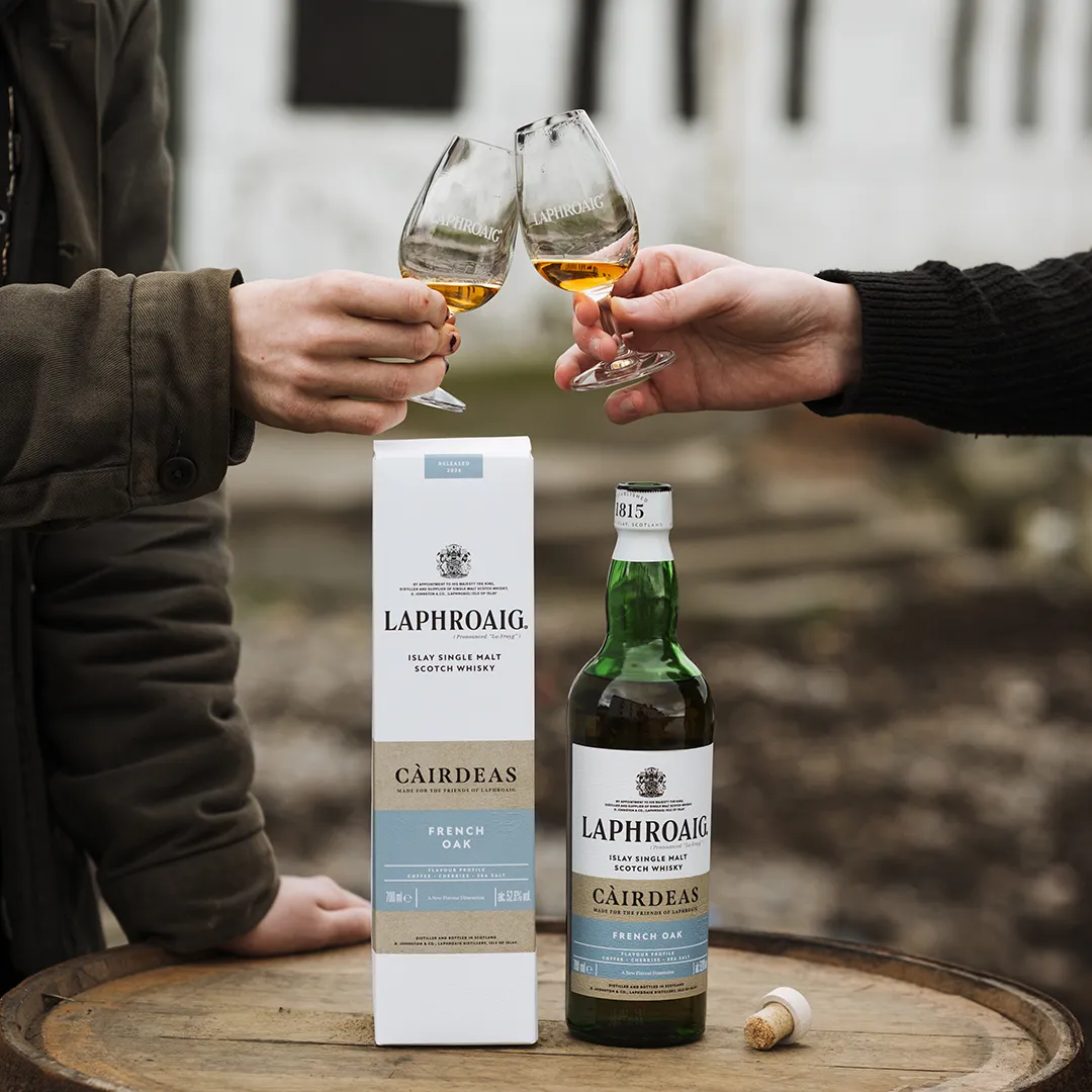 Laphroaig Cairdeas 2026 Moment of Consuption