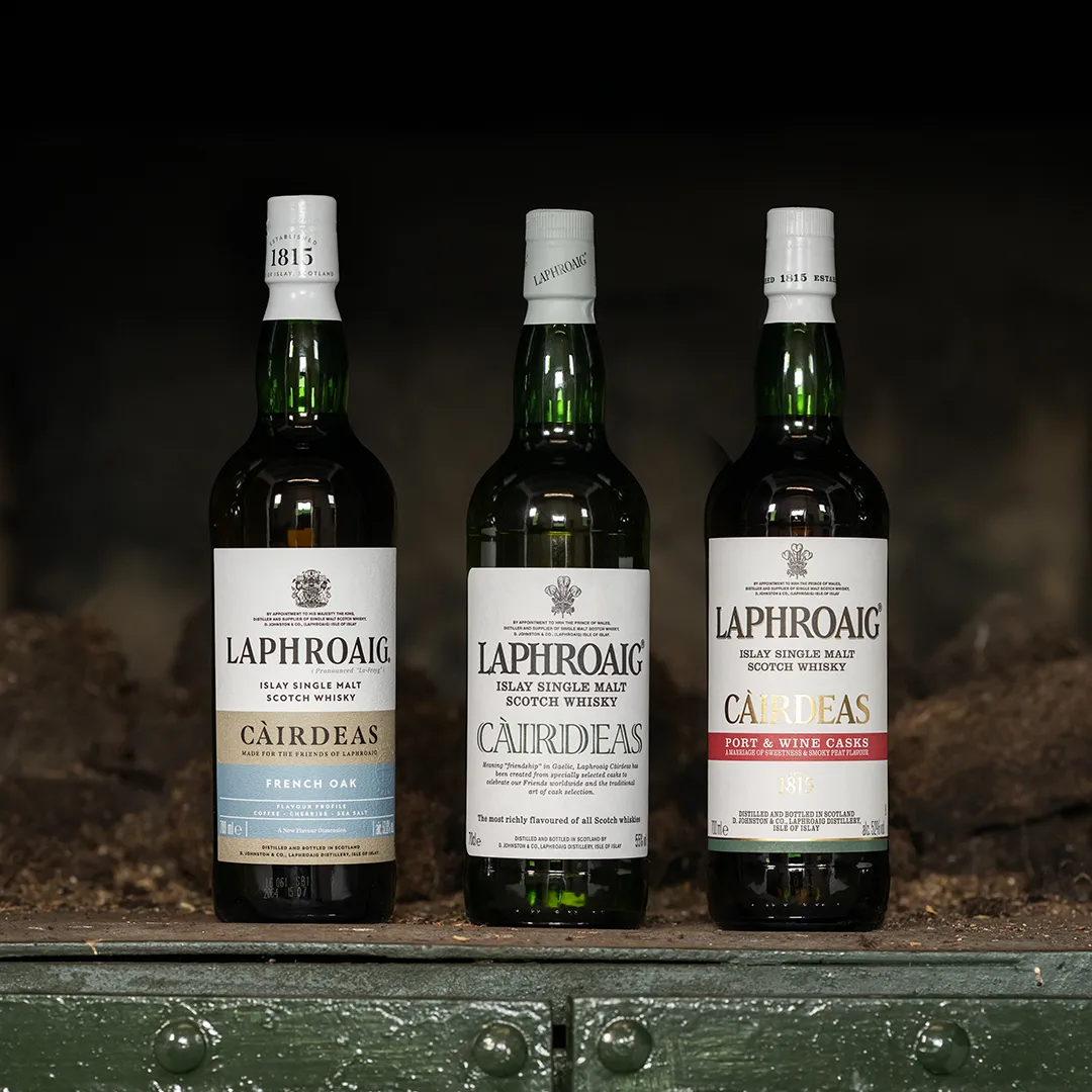 Laphroaig Cairdeas 3 Line Up