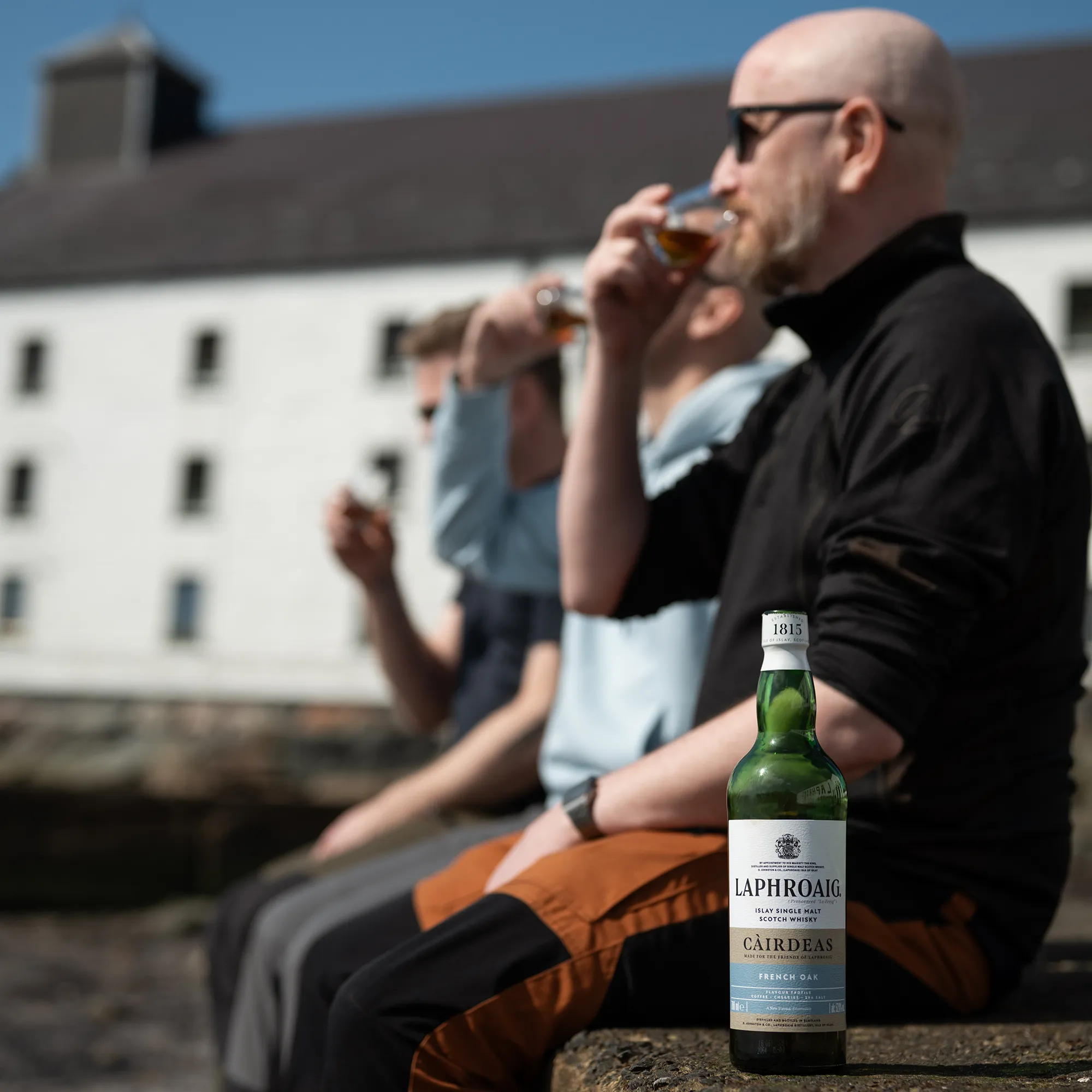 Laphroaig Cairdeas Friends and Bottle