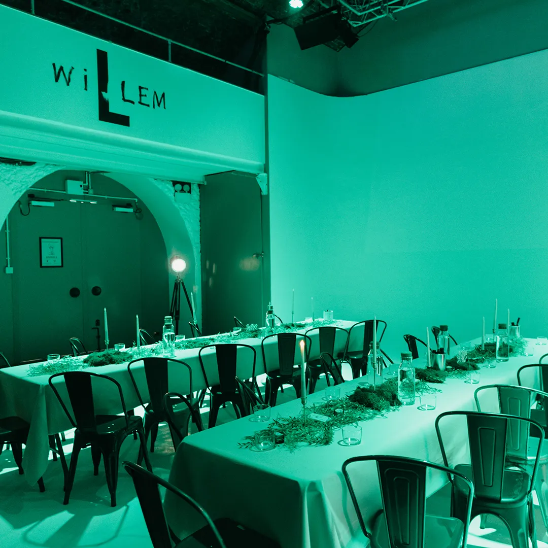 Willem Event Green Room Lights