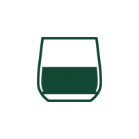 Whisky glass icon 